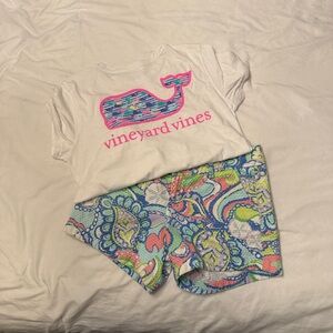 Lilly Pulitzer Multicolor Paisley Print Shorts
